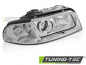 Preview: Upgrade Klarglas Scheinwerfer Rechts für Audi A4 B5 Lim./Avant 99-00 chrom